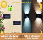 LAMPA SOLARNA ŚCIENNA LED 6 MODEL: XF-7713  SZT 1