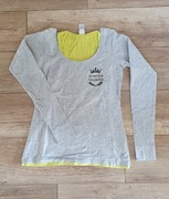 Decathlon Domyos Bluza Koszulka z długim rękawem damska podwójna XS