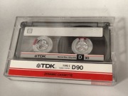 Kaseta TDK D -  90 minut 