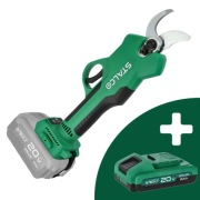 Zestaw AKU STALCO: Nożyce do gałęzi 20V + Akumulator 2Ah + Ładowarka