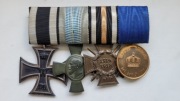 4-medalowa oryginalna szpanga pierwszo-wojenna -1