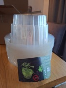 Kołnierz ślimakowy / pierścień ochronny przed ślimakami – przezroczysty