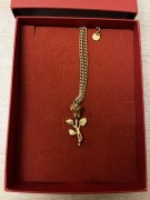 Nowy z metką naszyjnik z różą Ania Kruk 