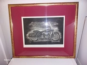 Grafika, motocykl Harley Davidson Road King