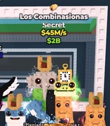 Los Combinasionas z taco mutacją 45m/s Steal a Brainrot