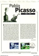 Francja - sławni malarze, Pablo Picasso ( karnet )