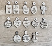 Podziękowanie magnesiki komunia 7 wzorów komunijne podziękowania