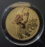 Hades  Bogowie Olimpu srebro 1 oz 2021 24k