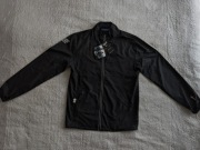 Nowa czarna odblaskowa kurtka wiatrówka sportowa do biegania Ozon Running S