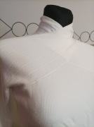 Sweterek śmietanka polgolf 78% wiskoza 