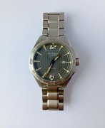 Zegarek Aztorin sport tytanowy just-date szafir Seiko Epson bransoleta