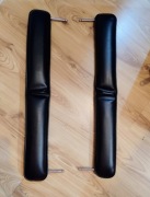 Podłokietniki do fotela kosmetycznego, ekoskóra czarne BW-210