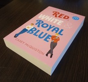 RED WHITE & ROYAL BLUE McQiuston Cassey literatura obyczajowa romans 2019