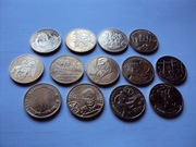 komplet monet 2zł 2011r jak na foto