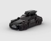 Klocki wzór LEGO AUDI A6 Autko Samochodzik Prezent wyścigowy HIT