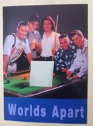 Worlds Apart-Żespół muzyczny z lat 1980tych. Pocztówka 
