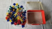 Klocki magnetyczne Geomag duży zestaw