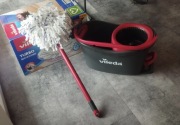 Zestaw VILEDA Turbo 3w1 mop + drążek + wiadro NOWE