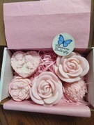 Świece zapachowa róża z cytrusami i piżmem 5szt.