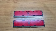 Pamięć DDR4 Goodram IRDM 16 Gb ( 2 x 8 ) czerwona rzadkość
