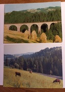 Wisła Głębce dwie pocztówki 