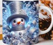 Kubek3d z bałwankiem 330ml (Zdążymy do świąt!)