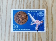Znaczek pocztowy Rumunia Olimpiada Montreal 1976 (kasowany)
