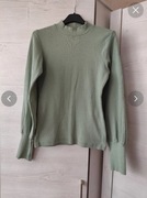 Sweterek półgolf damski prążkowany rozmiar L/40/12 bawełna 