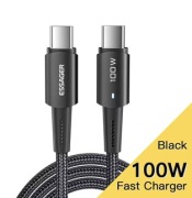 Kabel do szybkiego ładowania typ C  C Essager PD 100W 3m