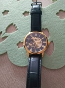 Forsining 3d  szkielet zegarki mechaniczne męskie, marka Heren Horloge