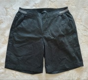 Szorty damskie czarne Carry wzorzyste lekkie letnie wygodne S