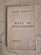 Klucz do Piłsudskiego Cat-Mackiewicz, wyd. Londyn 1986