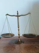 STARA WAGA SZALKOWA STOJĄCA