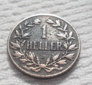 Wilhelm II Niemiecka Afryka Wschodnia 1 halerz heller 1905 J Hamburg KM# 7