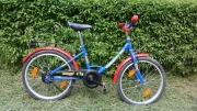 Rower dziecięcy Kiddy X100 na kołach 20" niebieski