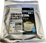 Taśma 910 LED 75W 5m diody smd 2835 24V biała zimna Uniled 1800 lm/1m