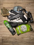 Pistolet Sig Sauer ProForce P320 M17 Czarny 2 Magazynki - Green Gas + CO2