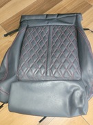 Poszycie, obicie siedzenia fotela kierowcy AUDI 4K0881405AETHC