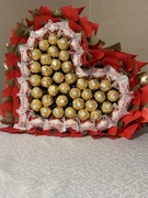 Bukiet jadalny z słodyczami prezent 