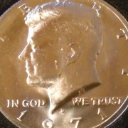 *** 1/2 DOLARA HALF DOLLAR USA 1971 MENNICZA  ***