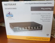 Netgear Switch GS308 - 8 portów Gigabit