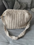 Torebka HANDMADE ze sznurka bawełnianego NOWA boho