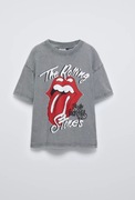 Koszulka Zara dla chłopca na 11/12 lat lub 152 z motywem Rolling Stones 