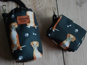 Zestaw saszetka na smaczki i woreczki # bokser