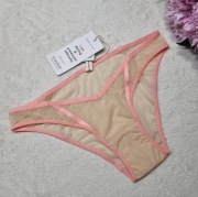 Scandale eco lingerie, cieliste, transparentne majtki, rozmiar XS NOWE