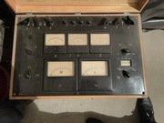 Układ pomiarowy METRA Woltomierz Amperomierz Skrzynia