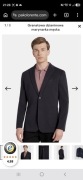 NOWA Marynarka Męska Pako Lorente 52 Slim Casual Dzianina NOWA Z METKAMI