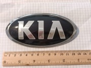 ORYGINALNY EMBLEMAT ZNACZEK KIA. Klapa Przód