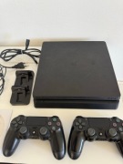 Playstation 4 slim 500gb jailbreak 2 pady stacja do ładowania