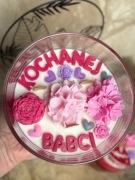 Świeca Sojowa Kochanej Babci – Kwiatowa Elegancja” 400 g Lancome La vie